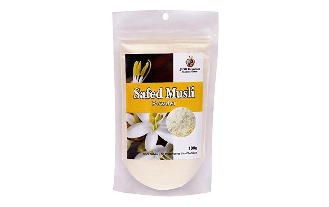 Jioo Organics Safed Musli Powder    Pack  100 grams